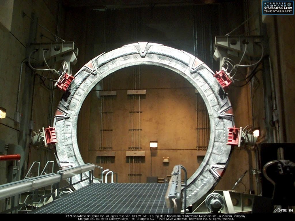 stargate with open iris